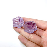 Amethyst Flower Rose Carving