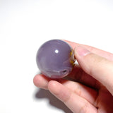 Purple Grey Agate Sphere