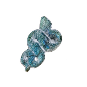 Labradorite Snake Carving