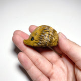 Tigers Eye Hedgehog Carving