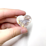 Lepidolite Heart Cabochon