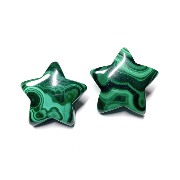 Malachite Star Carving