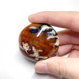 Carnelian Orca Agate Palmstone