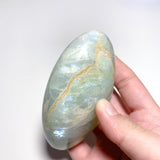 Large Green Moonstone Palmstone