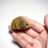 Tigers Eye Hedgehog Carving