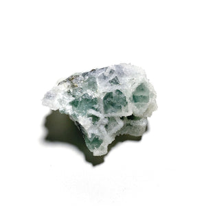 Raw Green Druzy Fluorite Specimen