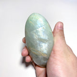 Large Green Moonstone Palmstone