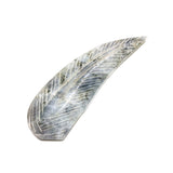 Labradorite Feather Carving