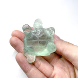 Green Fluorite Turtle Carving