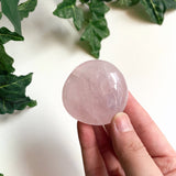 Small Rose Quartz Palmstone