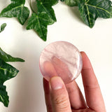 Rose Quartz Disk