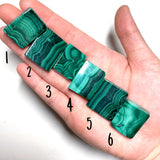 Malachite Rectangle Cabochon