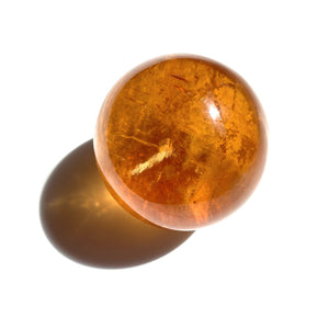 Dark Honey Calcite Sphere