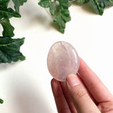 Small Rose Quartz Palmstone