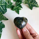 Labradorite Heart