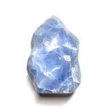 Large Blue Calcite Flame