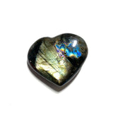 Labradorite Heart