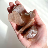 Red Rutilated Quartz Chips