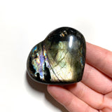 Labradorite Heart