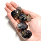 Black Tourmaline Quartz Tumbles