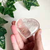 Clear Quartz Heart