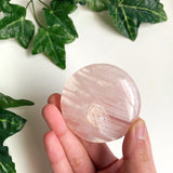 Rose Quartz Disk