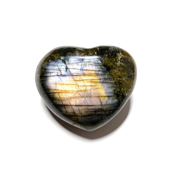 Labradorite Heart