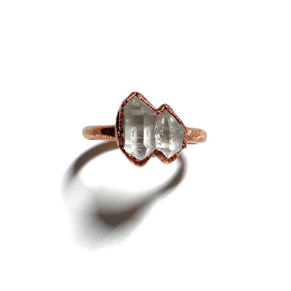 Herkimer Diamond Ring