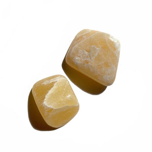 Yellow Calcite Tumbles