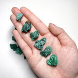 Mini Fibrous Malachite Pieces