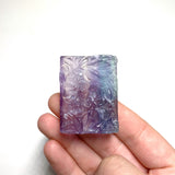 Flowers Fluorite Carving