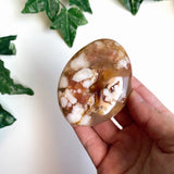 Flower Agate Palmstone