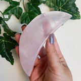 Rose Quartz Moon Bowl