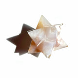 Flower Agate Merkaba Star