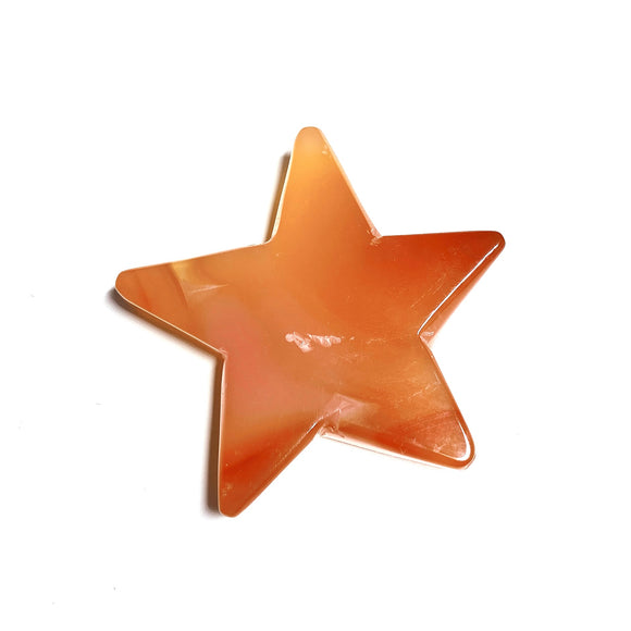 Carnelian Star Carving