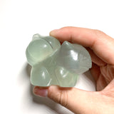 Fluorite Bulbasaur Carving