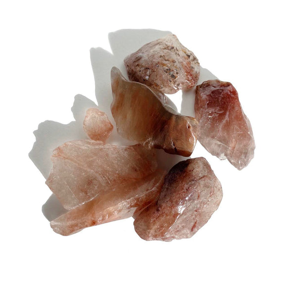 Red Rutilated Quartz Chips