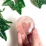 Rose Quartz Disk