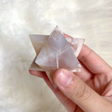 Flower Agate Merkaba Star