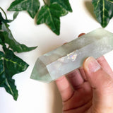 Double Terminated Fluorite Point