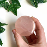 Rose Quartz Disk