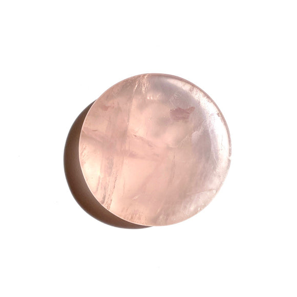 Rose Quartz Disk