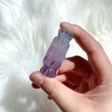 Purple Fluorite Candy Carving