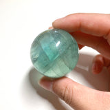 Green Fluorite Sphere