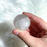 Quartz Moon Carving