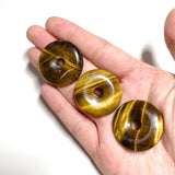 Tigers Eye Donut Carvings