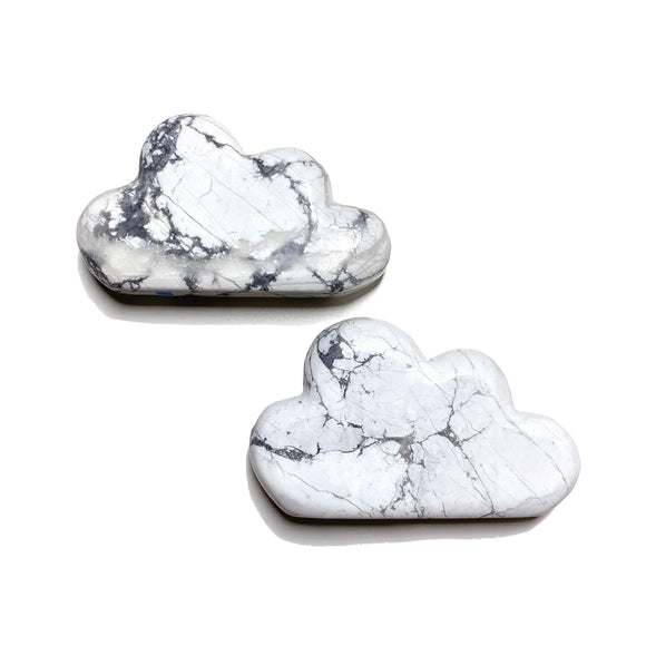 Howlite Cloud Carving