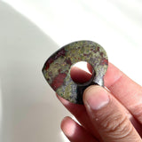 Bloodstone Jasper Heart