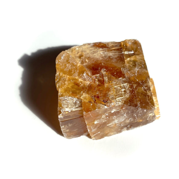 Honey Calcite Chunk