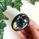 Flashy Labradorite Palmstone